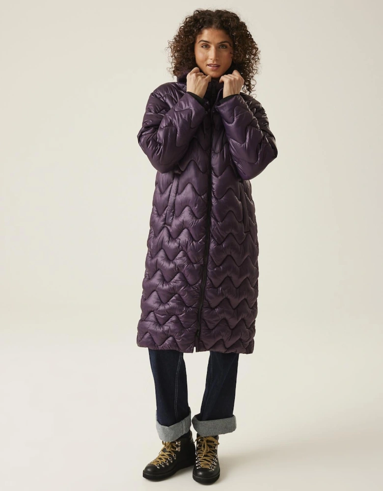 Womens Cambrie II Long Line Padded Jacket