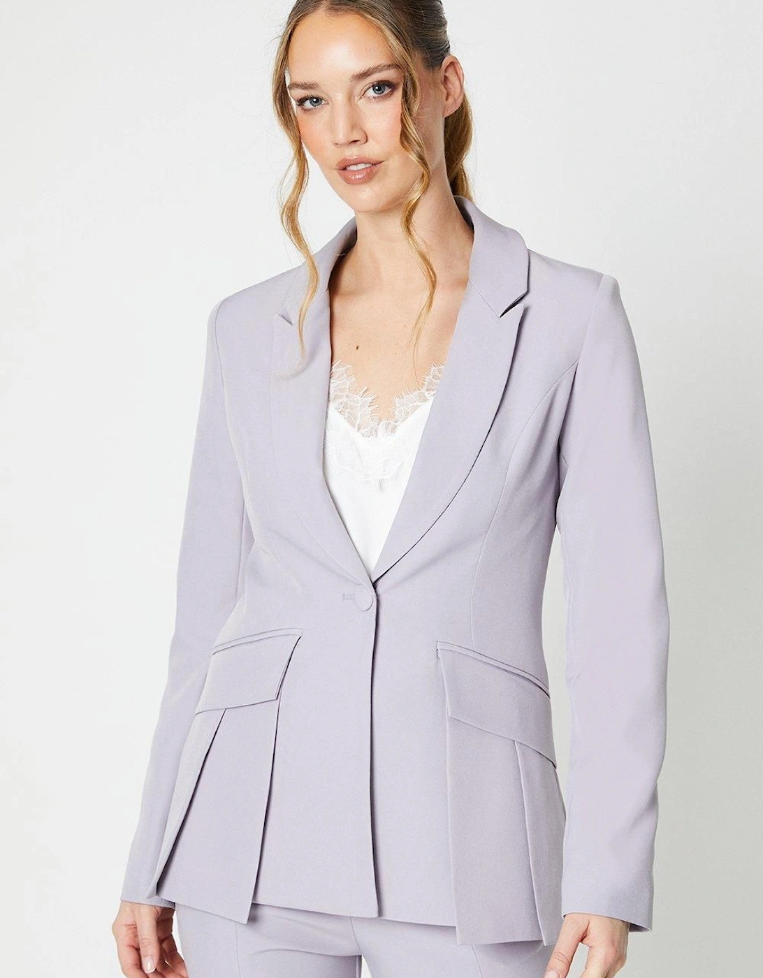 Fitted Blazer With Pocket Detail, 6 of 5