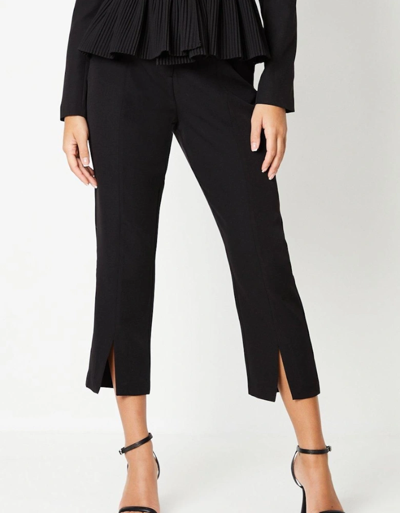 7/8 Split Front Slim Trouser