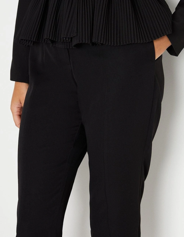 7/8 Split Front Slim Trouser