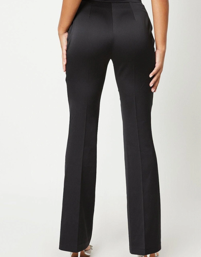 Premium Slim Leg Flare Trouser