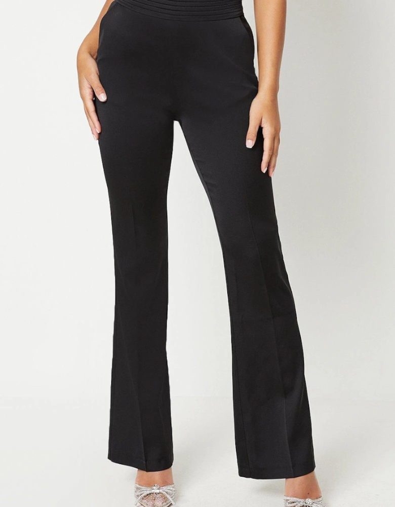 Premium Slim Leg Flare Trouser