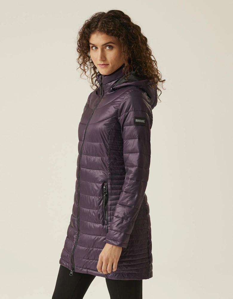 Womens Andel III Lightweight Longline Padded Jacket