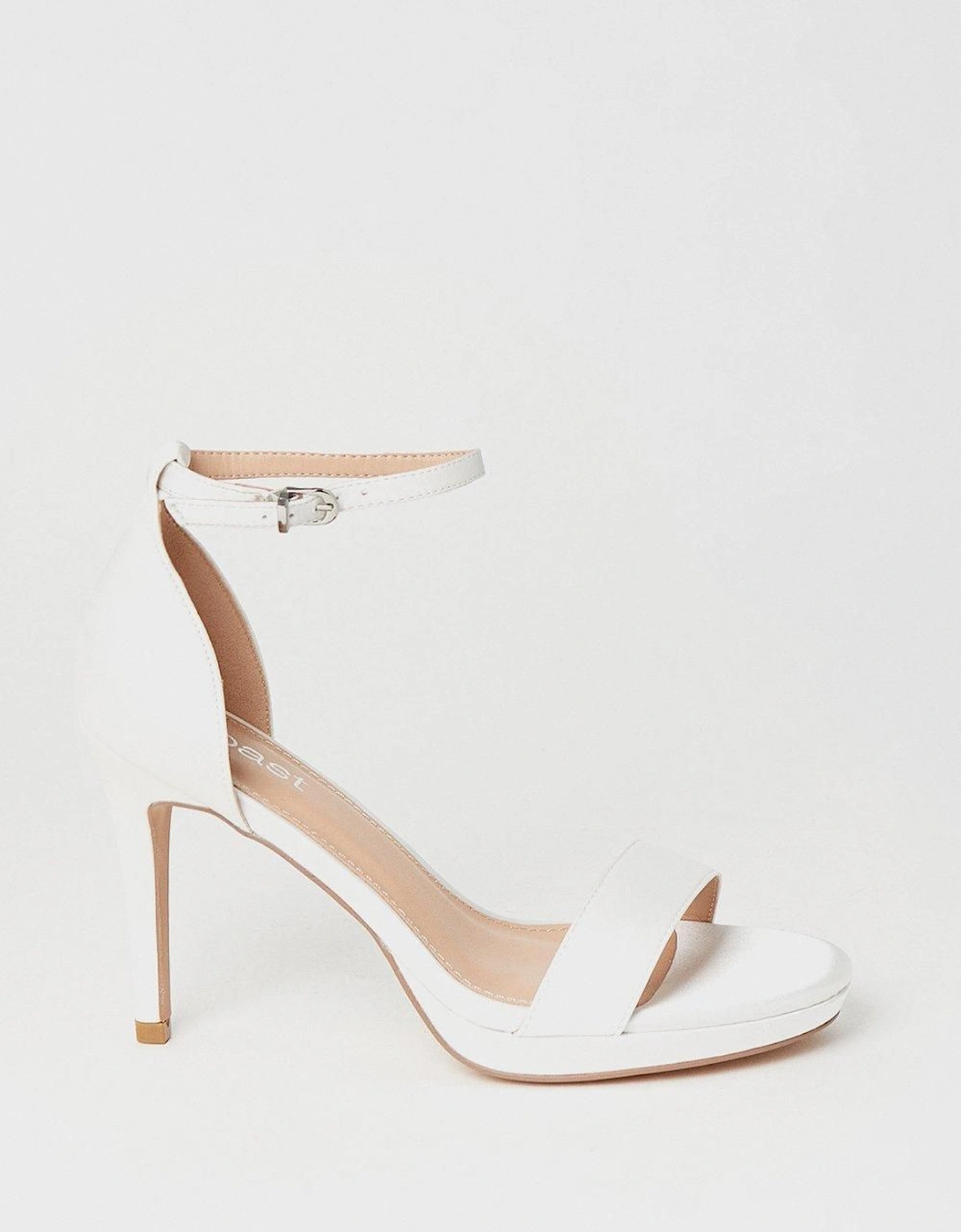 Talia Bridal Satin Platform High Heeled Sandals