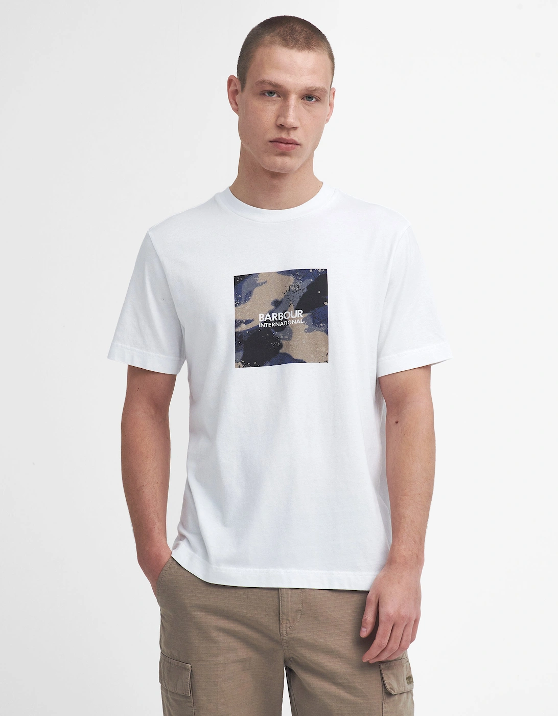 Camo Block T-Shirt WH11 White