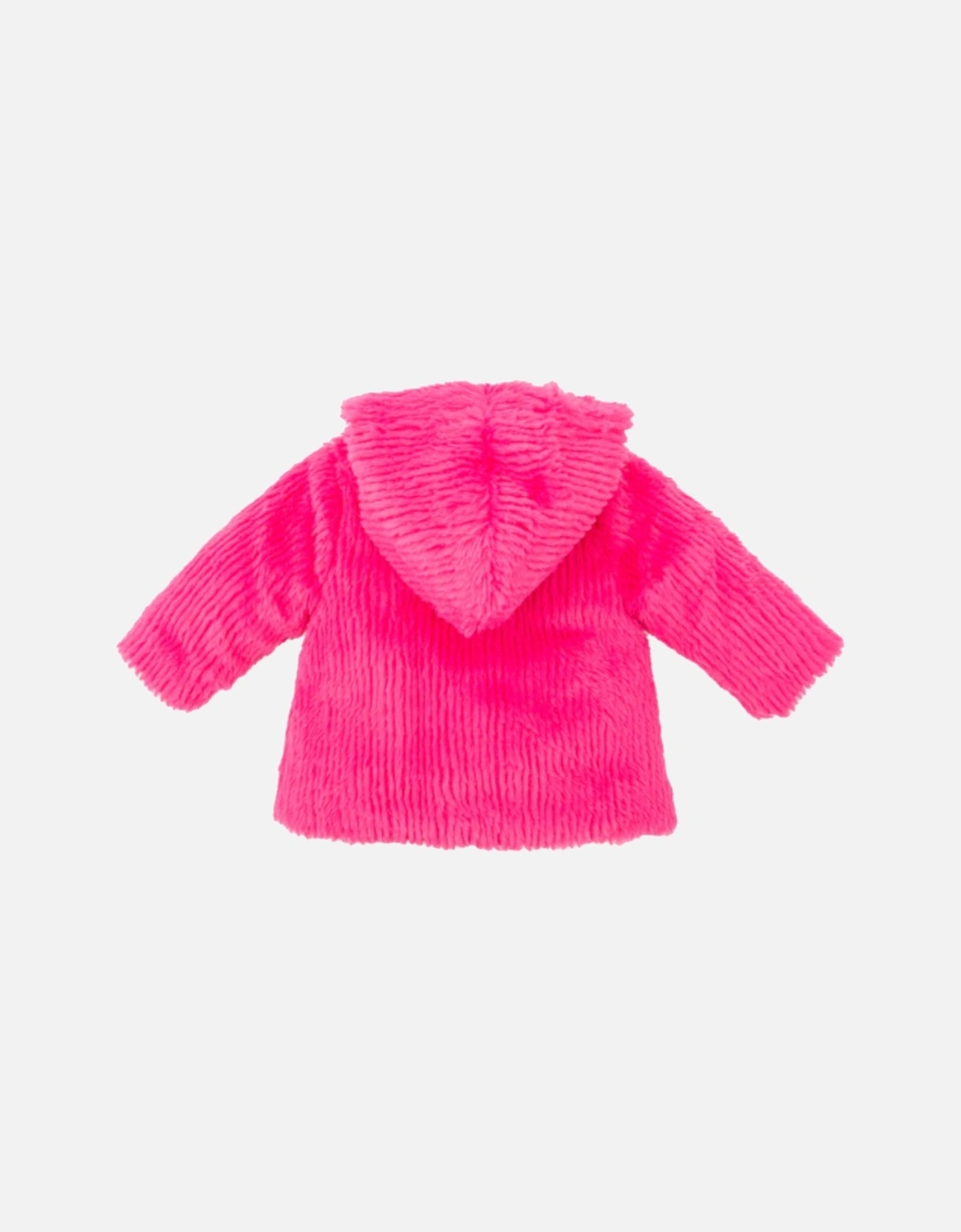 Fuchsia Fluffy Coat