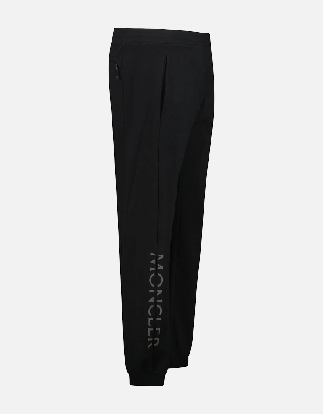 Side Reflective Writing Logo Sweatpants Black, 4 of 3