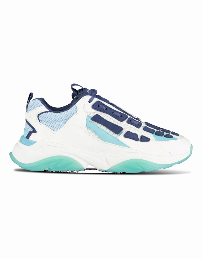 Bone-Runner Trainers Baby Blue, Navy & White