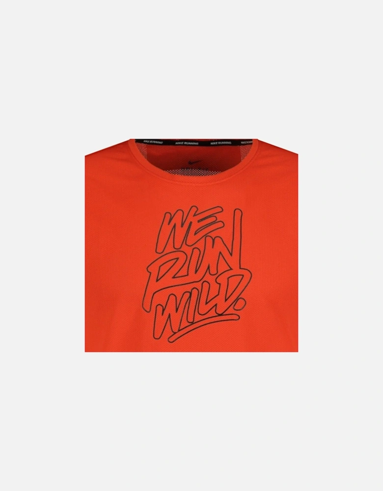 Dri-Fit Breathe "Run Wild" T-Shirt Red