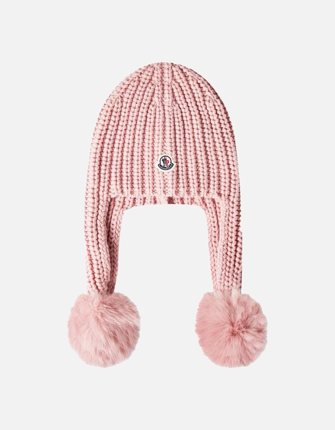 'Berretto' Beanie Bobble Hat Pink, 4 of 3