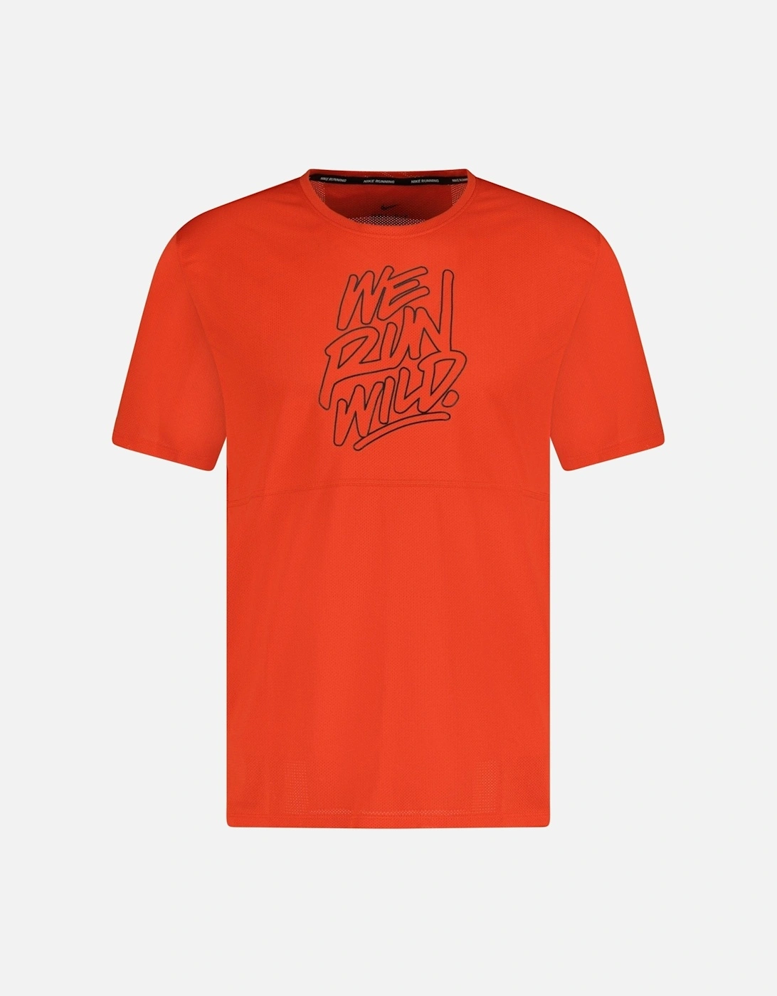 Dri-Fit Breathe "Run Wild" T-Shirt Red, 3 of 2