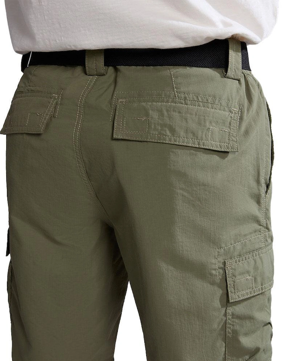 Napapjiri N Smith Cargo Shorts Green Lichen