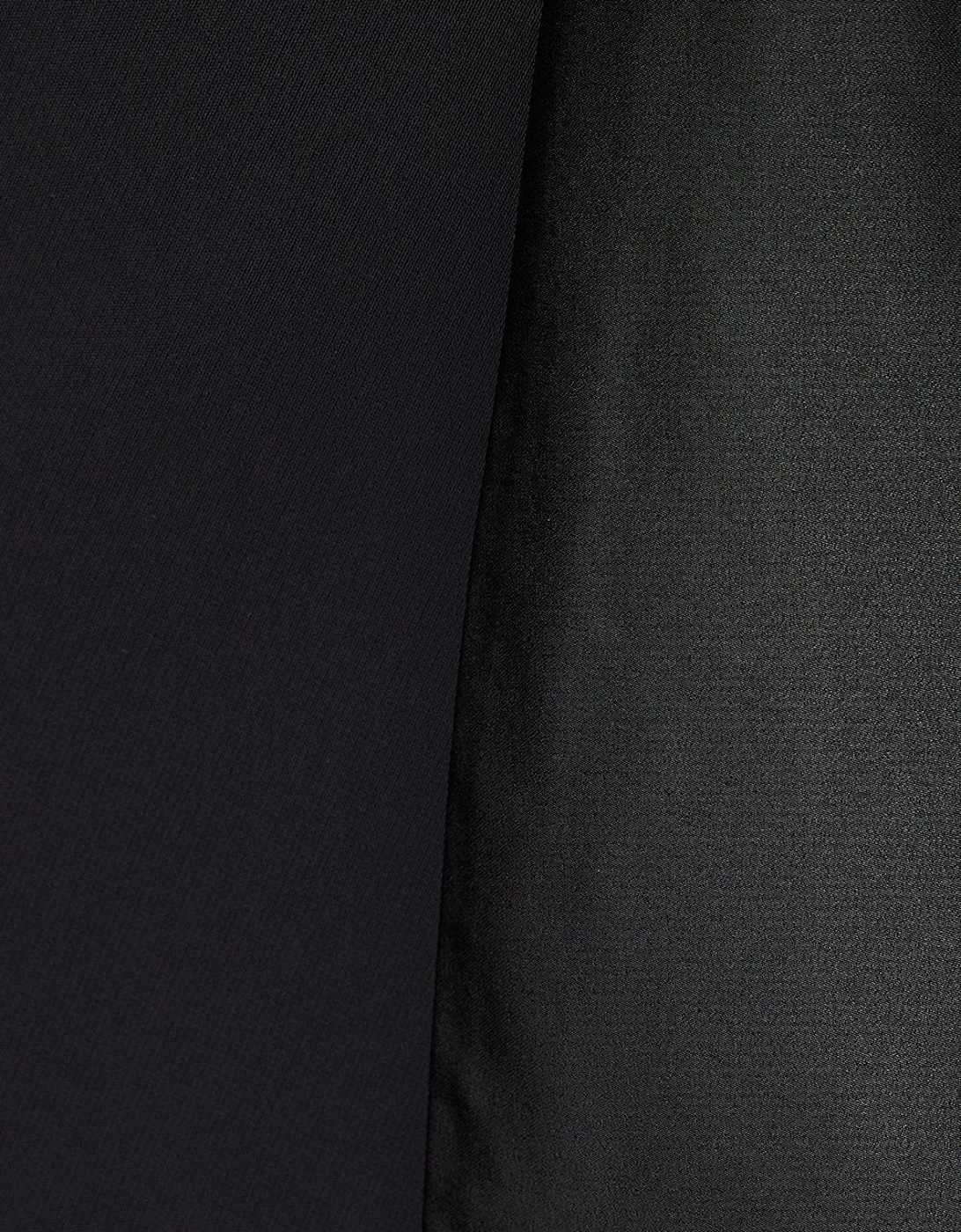 Drape Wrap Blazer Dress With Gem Buttons
