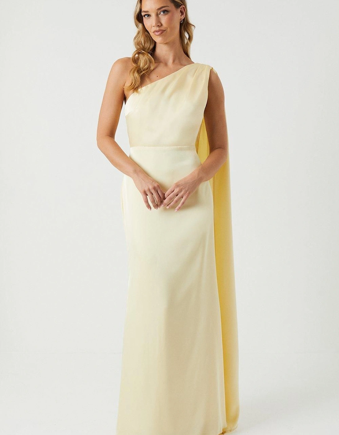 Drape Shoulder Detail Dress, 2 of 1