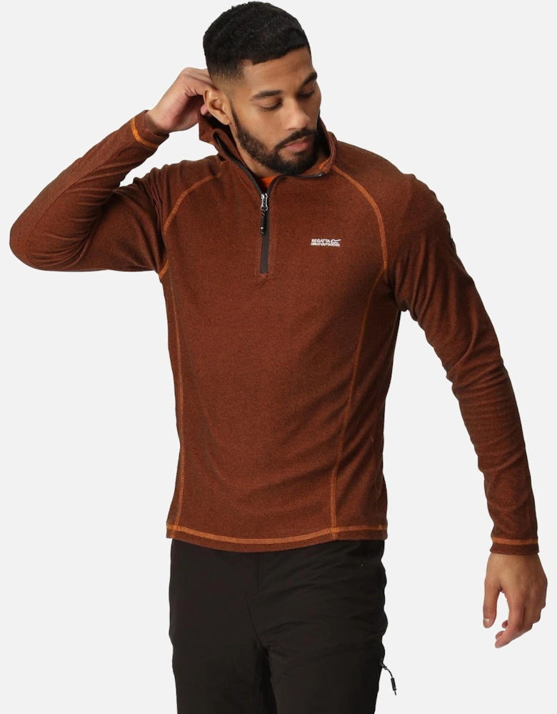 Mens Montes Half Zip Fleece Jumper