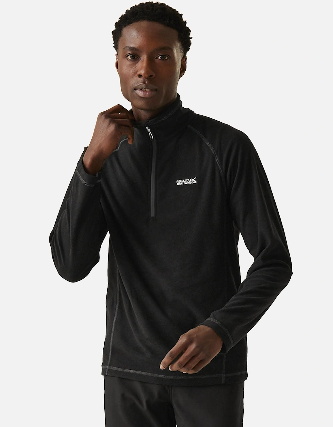 Mens Montes Half Zip Fleece Jumper