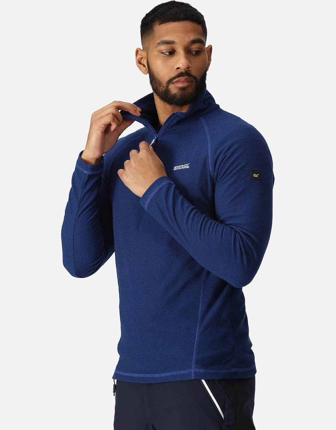 Mens Montes Half Zip Fleece Jumper