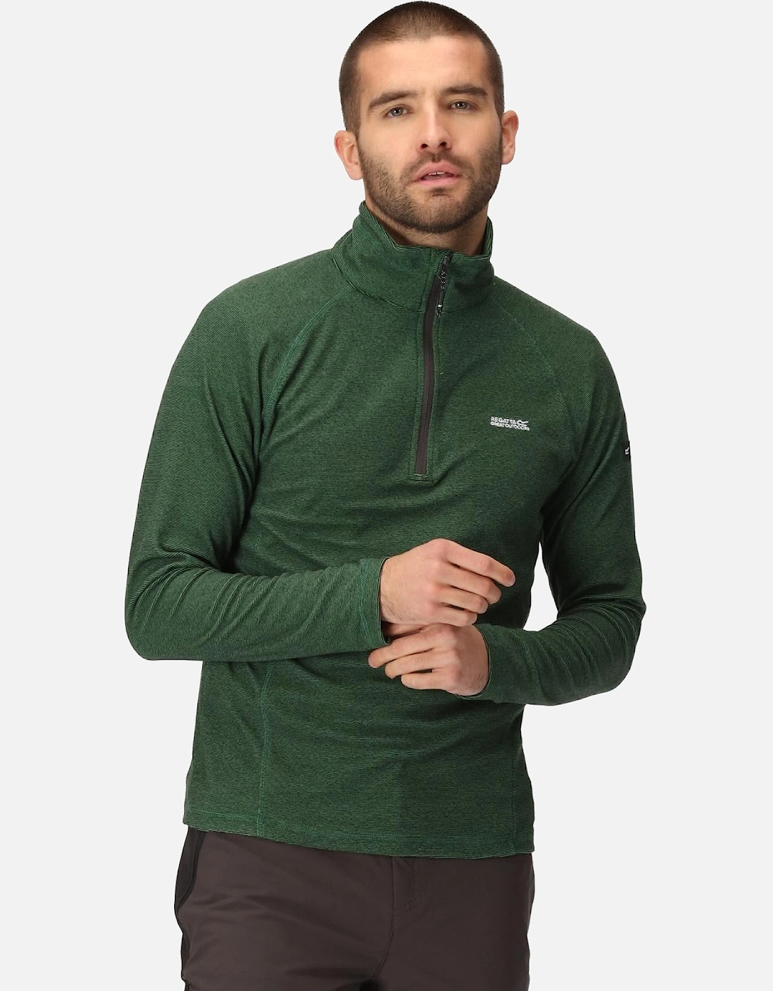 Mens Montes Half Zip Fleece Jumper