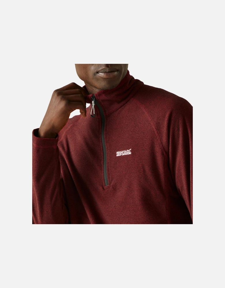 Mens Montes Half Zip Fleece Jumper