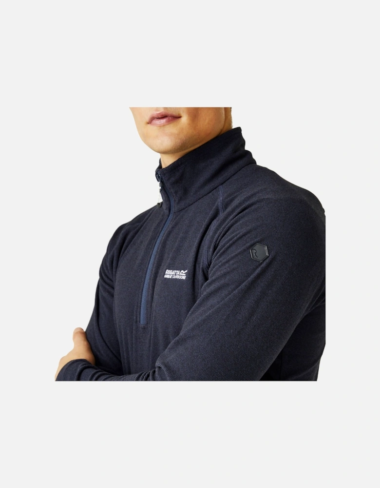 Mens Montes Half Zip Fleece Jumper