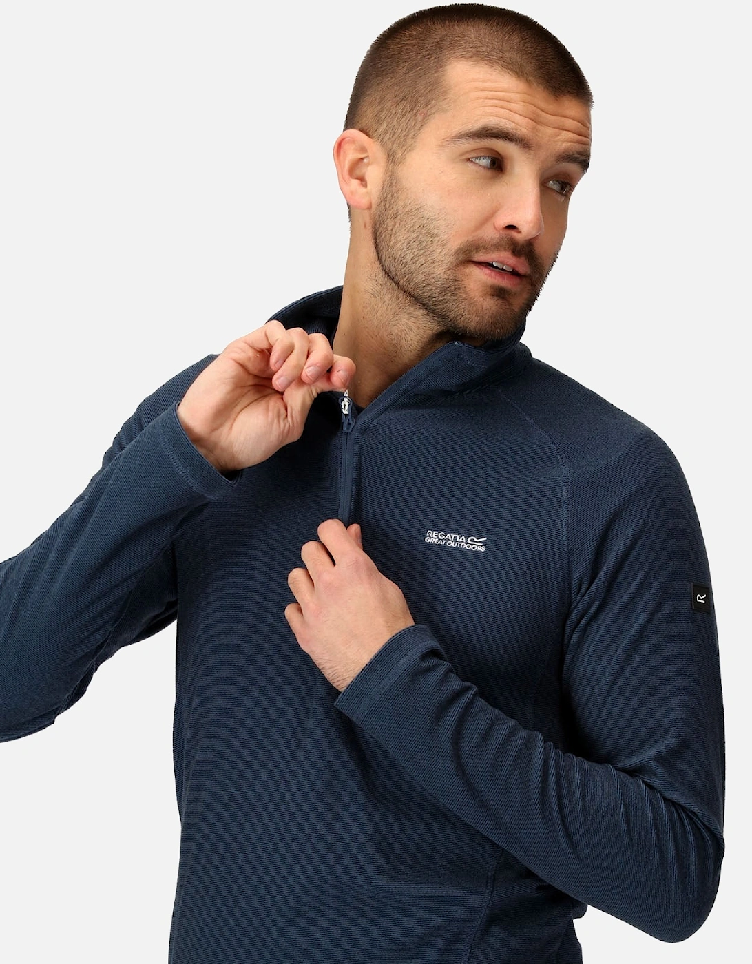 Mens Montes Half Zip Fleece Jumper