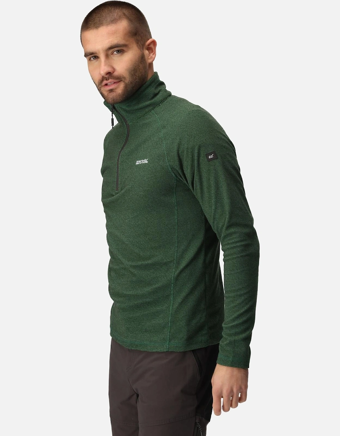 Mens Montes Half Zip Fleece Jumper