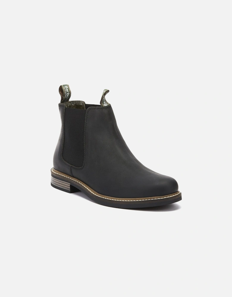 Farsley Mens Black Chelsea Boots