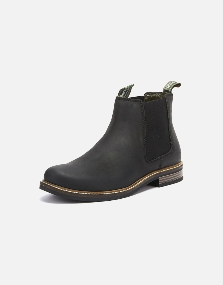 Farsley Mens Black Chelsea Boots