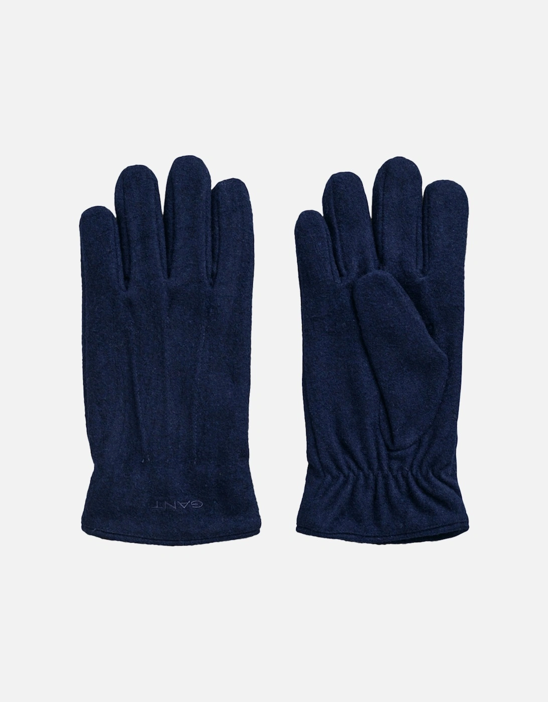 Melton Gloves, Navy