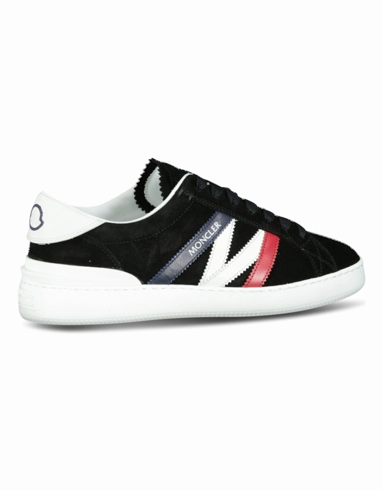 Monaco Suede Trainers Black