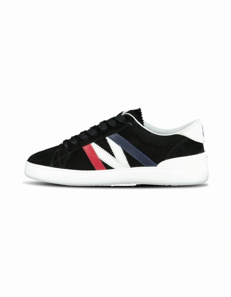 Monaco Suede Trainers Black