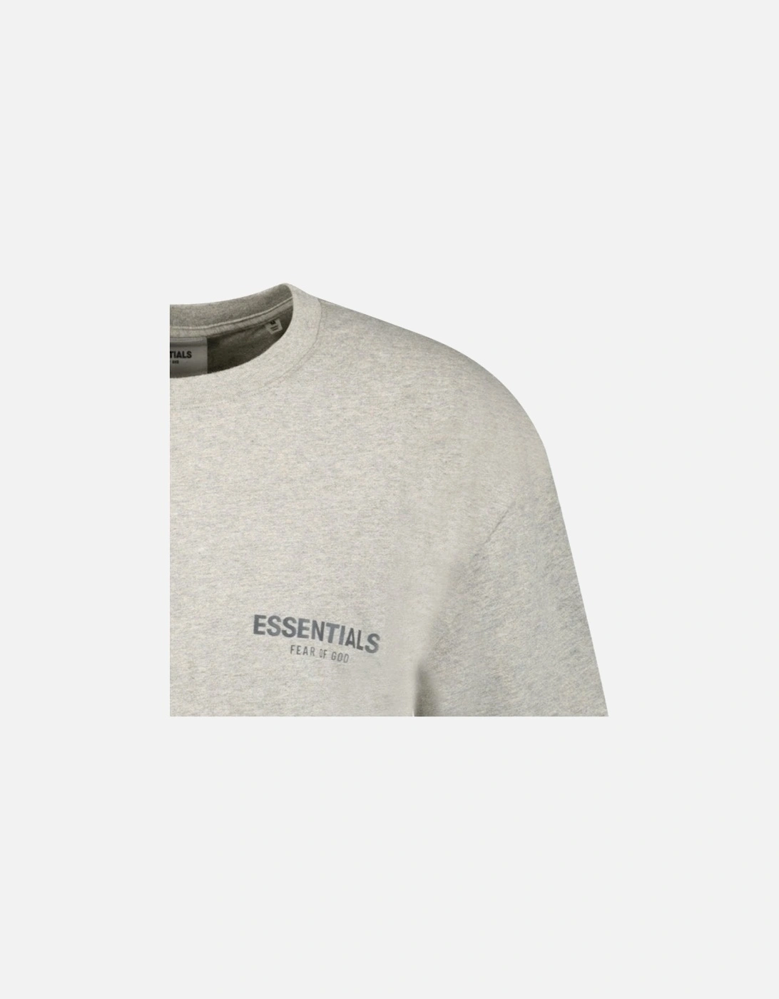 Reflective Logo T-Shirt Grey (Dark Heather)