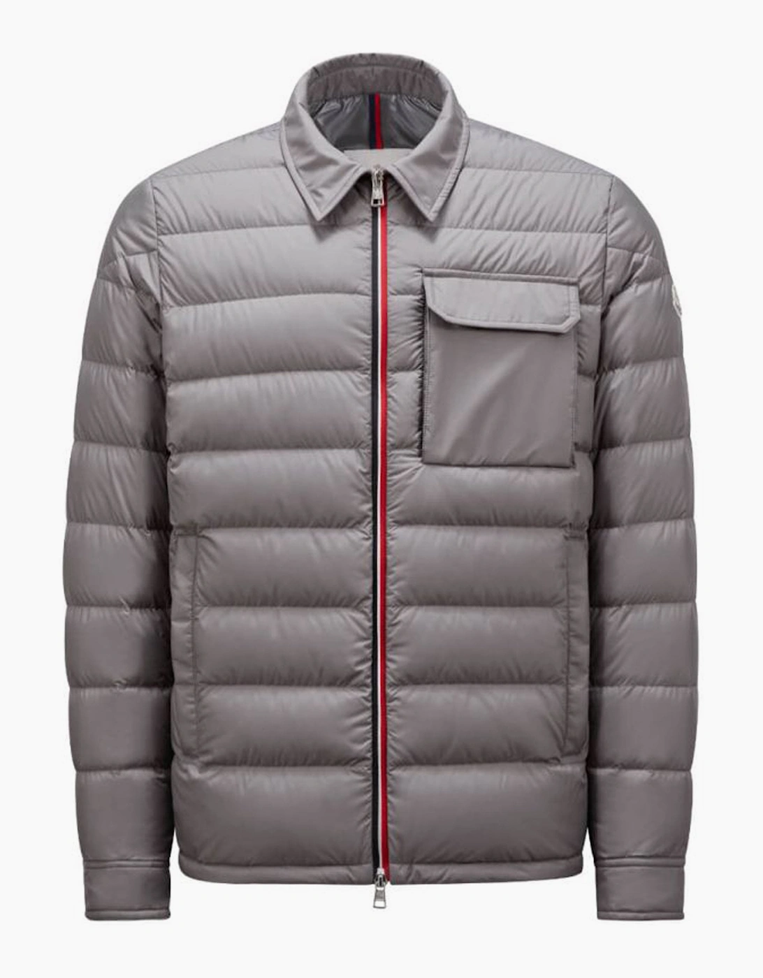 Moncler Men's Fazzon Shirt Jacket Grey - Size: Regular/38