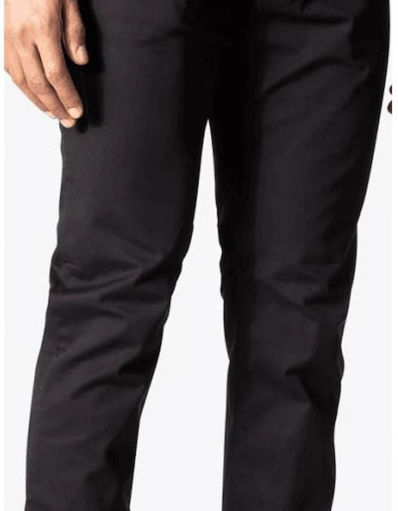 J06 Slim Fit Black Gabardine Jeans