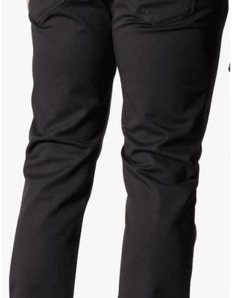 J06 Slim Fit Black Gabardine Jeans