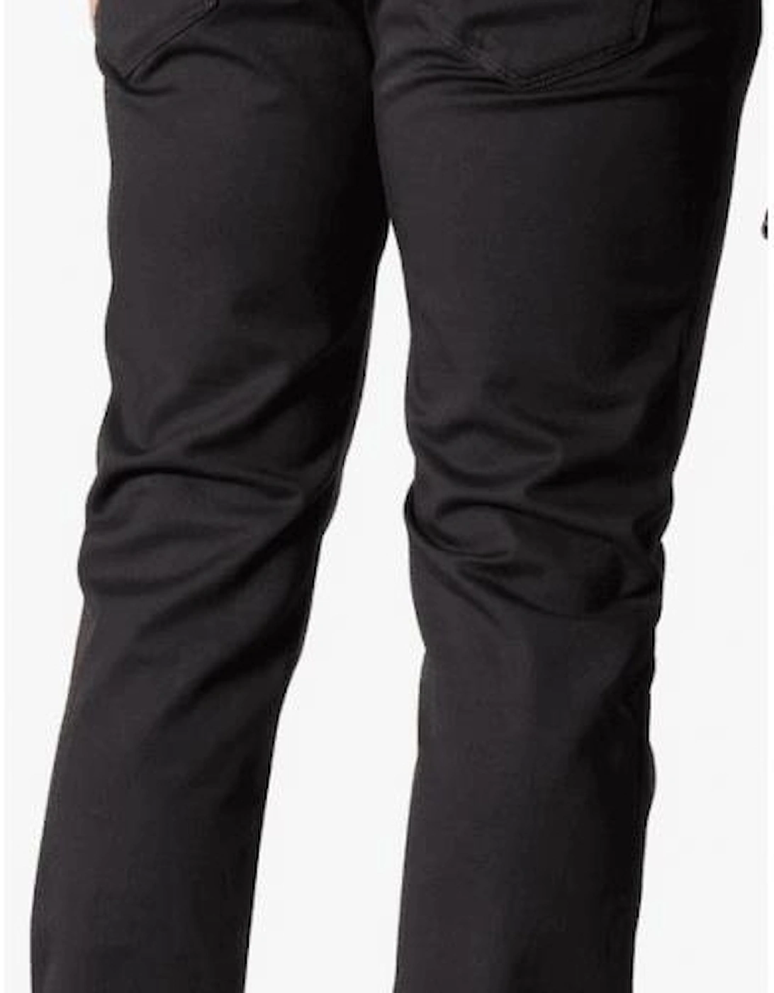 J06 Slim Fit Black Gabardine Jeans