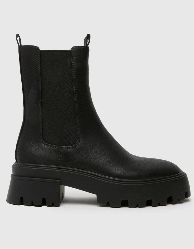 Addilyn Chunky Chelsea Boot - Black