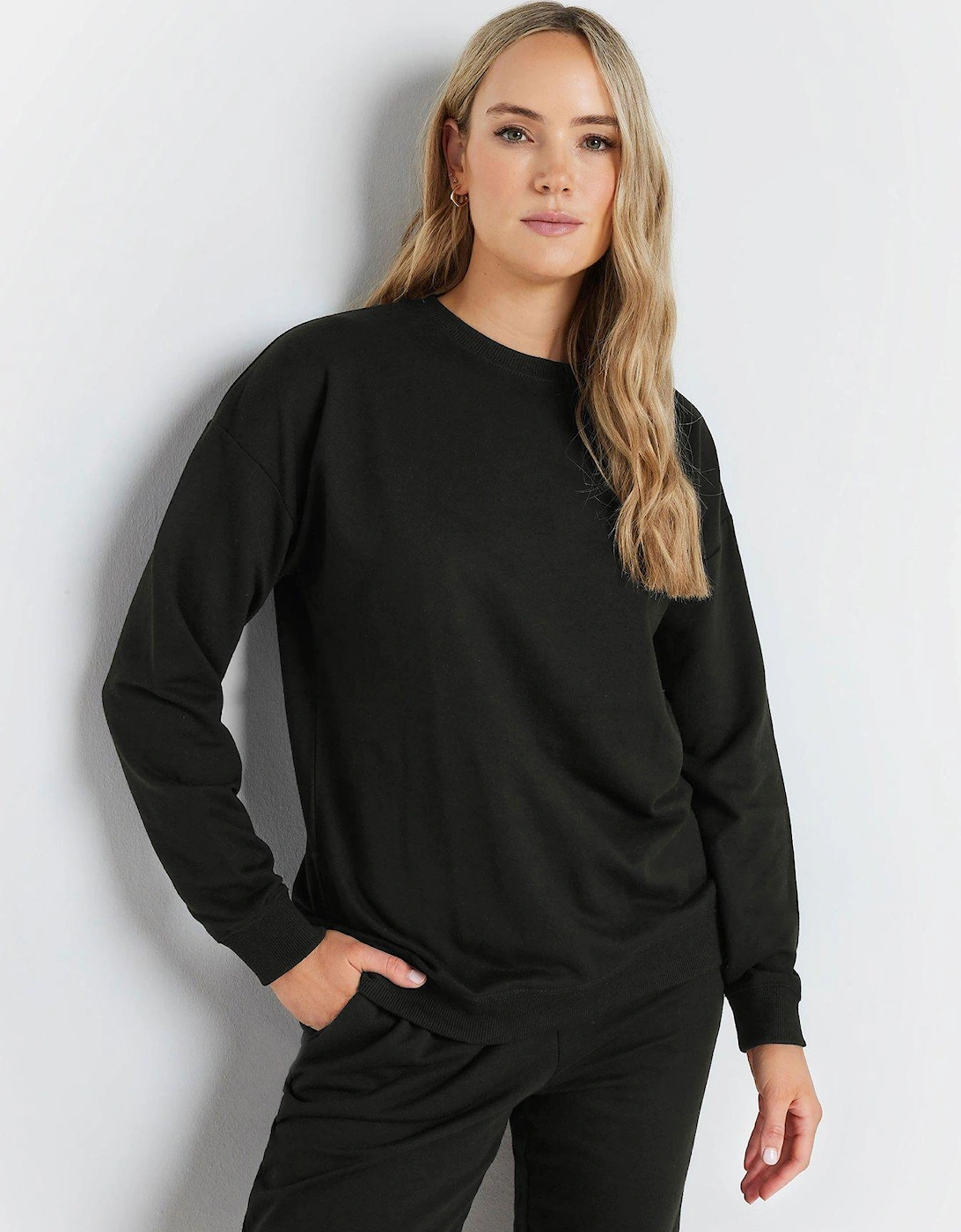 Tall Long Sleeve Sweatshirt - Black, 2 of 1