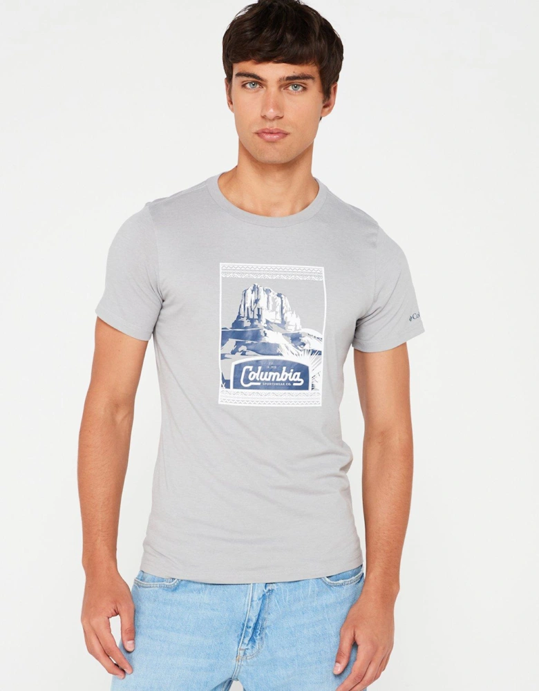 Men's Csc Seasonal Logo Tee - Grey