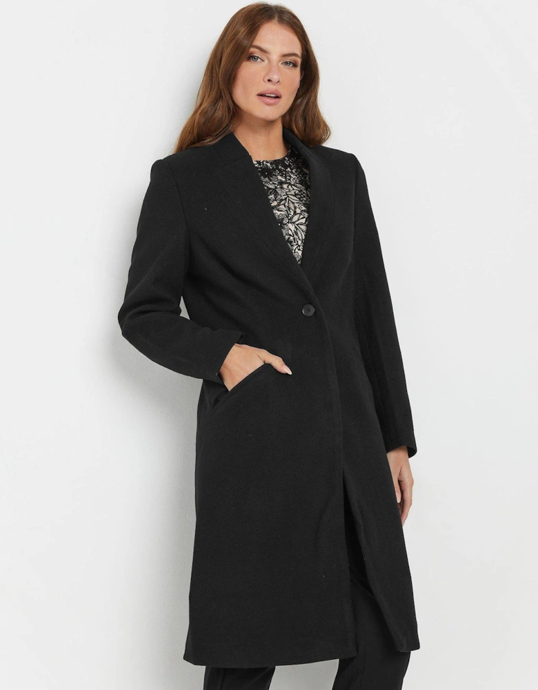 Tailored City Coat - Black