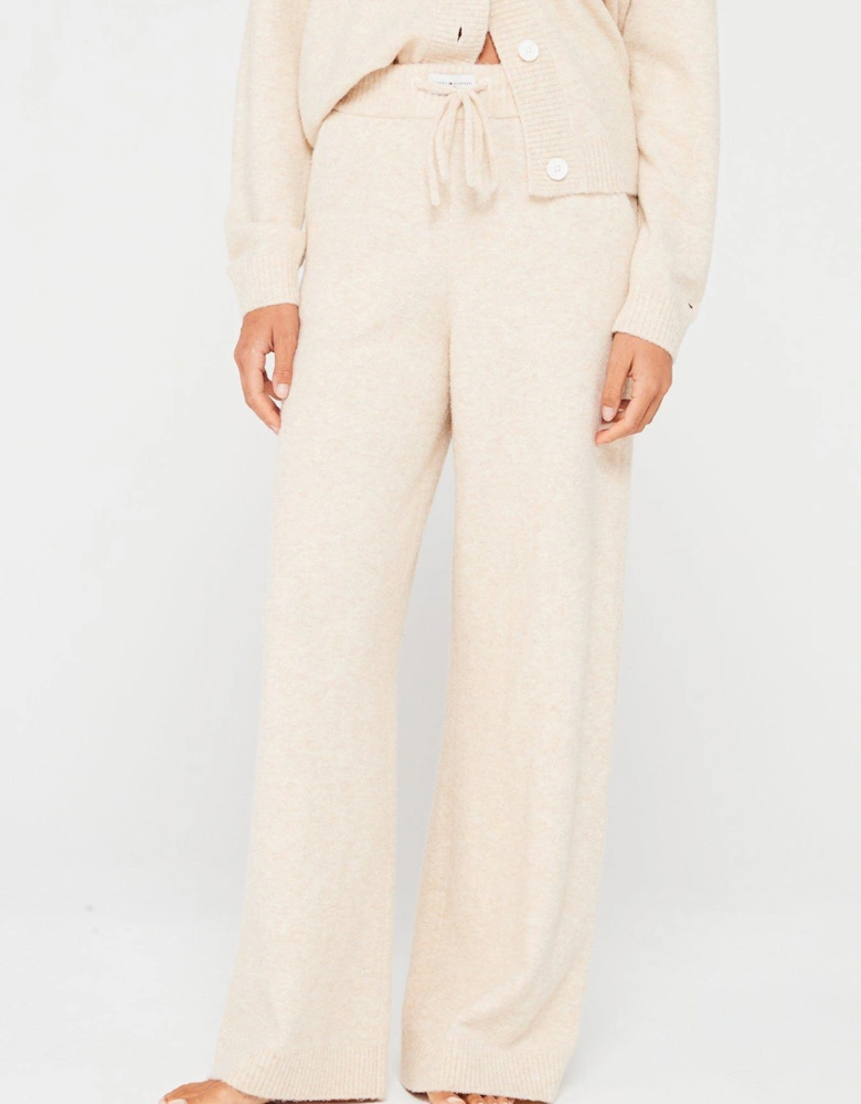 Knitted Lounge Pant - Cream