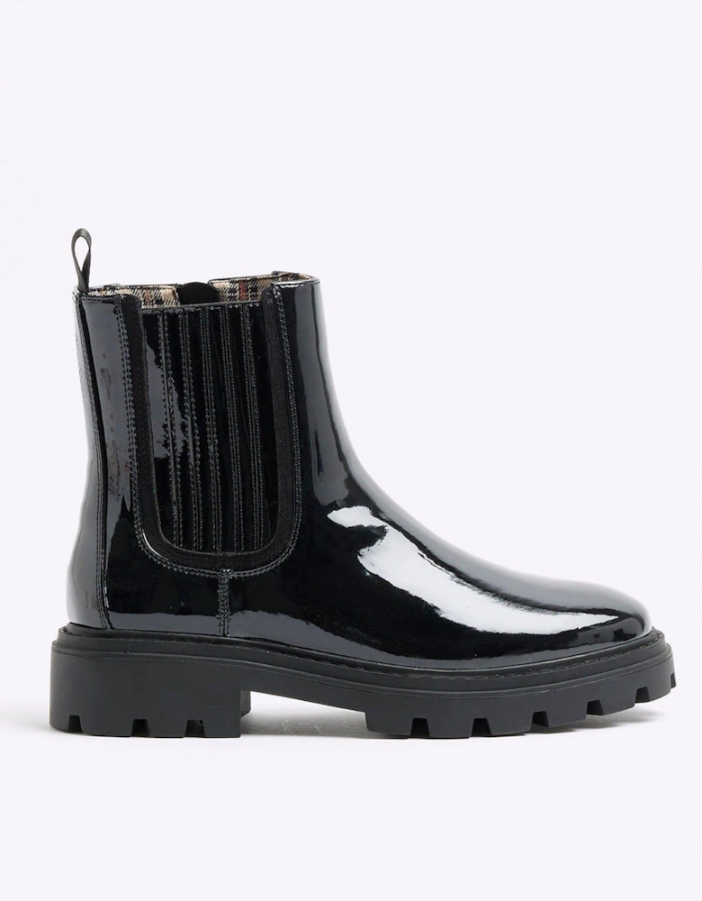 Wide Fit Chelsea Boot - Black