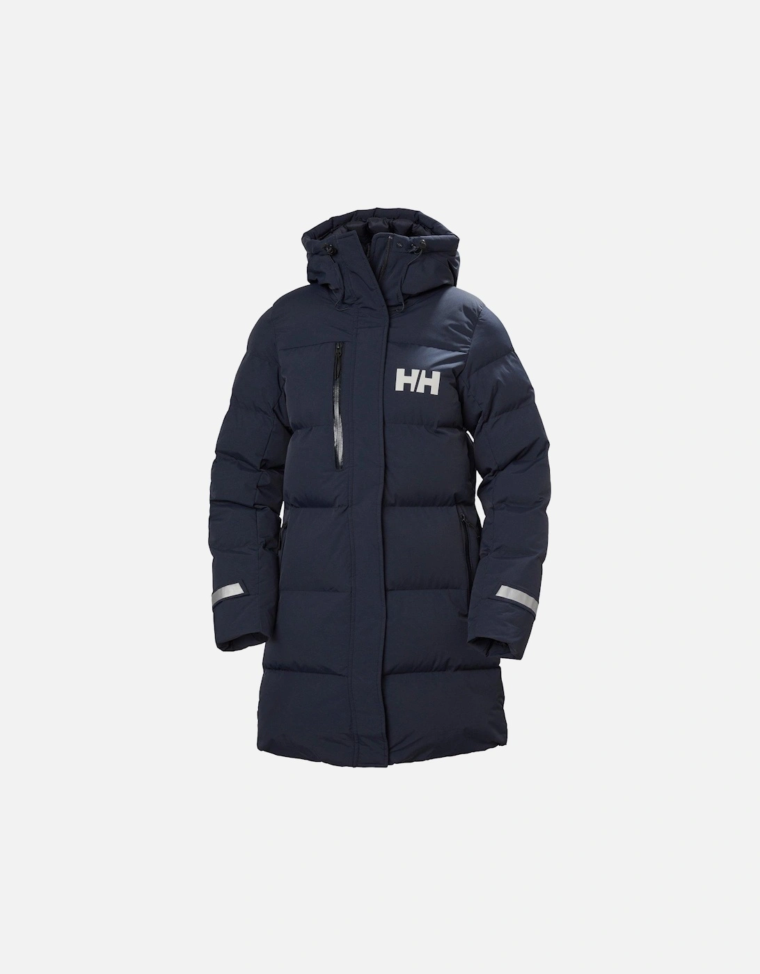 Womens Adore Puffy Parka - Navy, 3 of 2