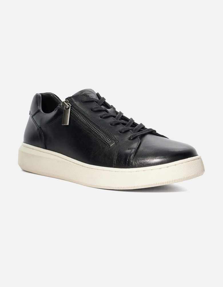 Mens Tribute - Zip Detail Cup Sole Trainers