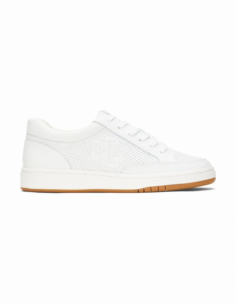 Hailey Low Top Trainers - White