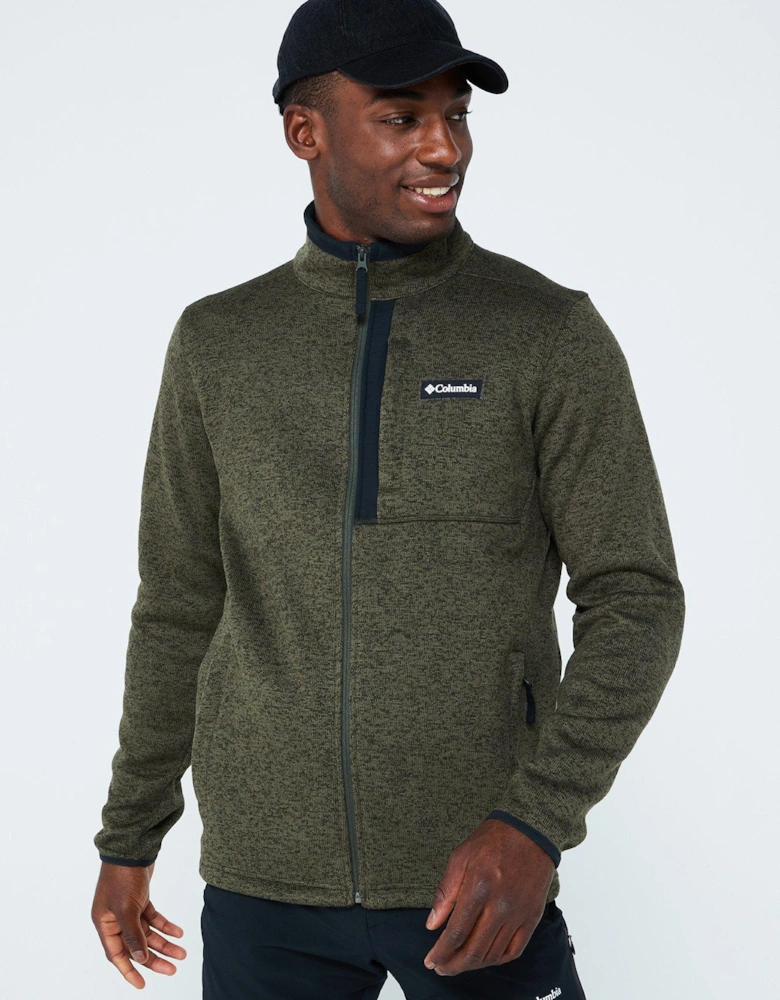 Men's Sweater Weather Full Zip - Green