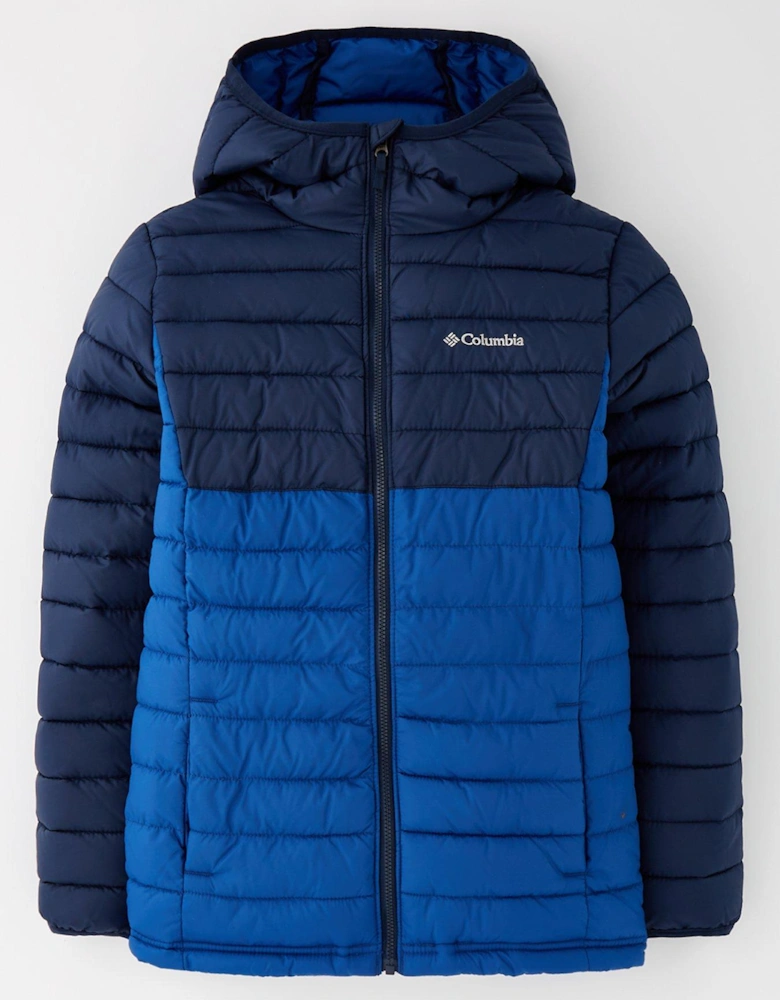 Youth Boys Powder Lite Ii Hooded Jacket - Blue