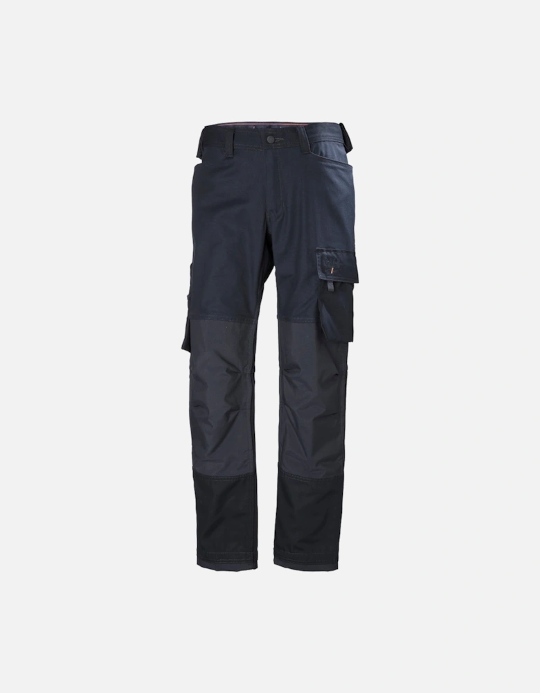 Mens Oxford Cotton Workwear Work Trousers