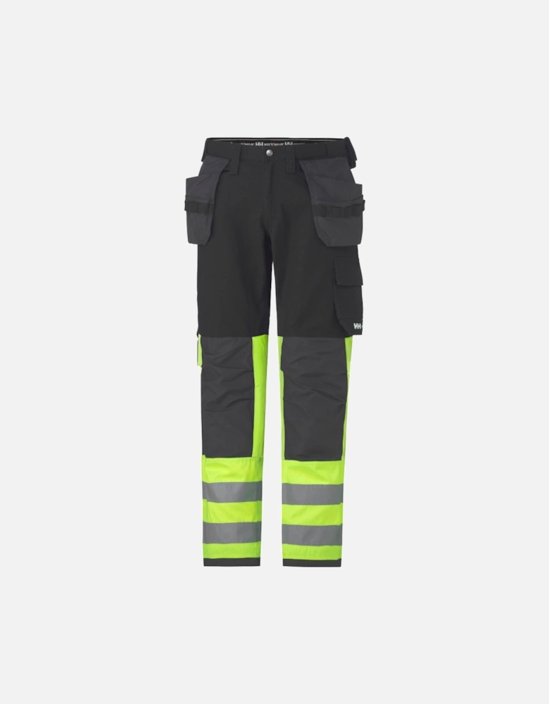 Mens Visby Construction Pant Class 1 Hi Vis Trousers