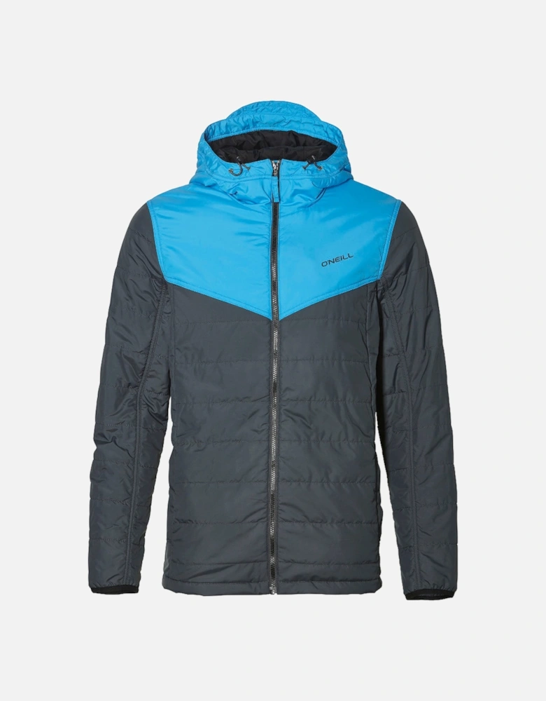 Mens Transit Warm Padded Insulated Hooded Jacket